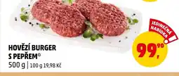 Penny Market HOVĚZÍ BURGER S PEPŘEM nabídka