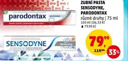 Penny Market ZUBNÍ PASTA SENSODYNE, PARODONTAX nabídka