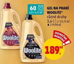 Penny Market GEL NA PRANÍ WOOLITE nabídka