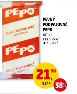 Penny Market PEVNÝ PODPALOVAČ PEPO nabídka