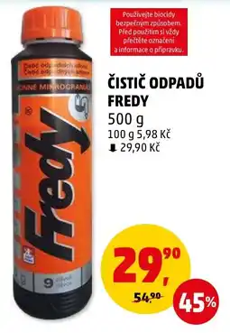 Penny Market ČISTIČ ODPADŮ FREDY nabídka