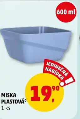 Penny Market MISKA PLASTOVÁ nabídka
