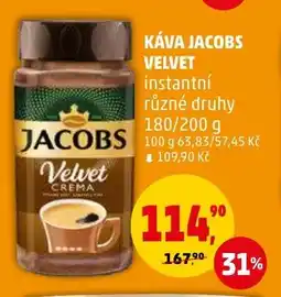 Penny Market KÁVA JACOBS VELVET nabídka