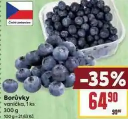 Billa Borůvky nabídka