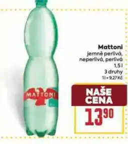 Billa Mattoni nabídka