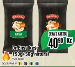 Tamda Foods Dr.Ensa kešu 150g 50g natural nabídka