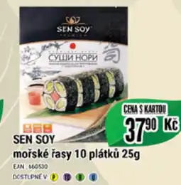 Tamda Foods SEN SOY mořské řasy 10 plátků 25g nabídka