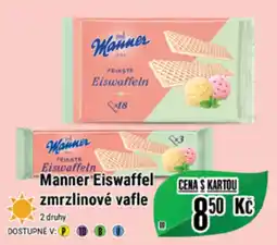 Tamda Foods Manner Eiswaffel zmrzlinové vafle nabídka
