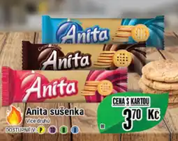 Tamda Foods Anita sušenka nabídka