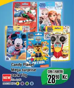 Tamda Foods Candy Planet Mega surprise pack 10g nabídka