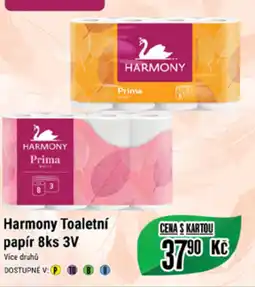 Tamda Foods Harmony Toaletní papír 8ks 3V nabídka