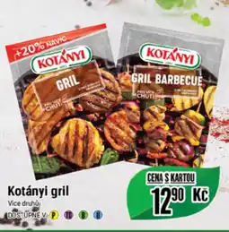 Tamda Foods Kotányi gril nabídka