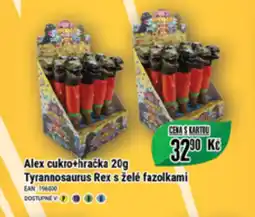Tamda Foods Alex cukro+hračka 20g Tyrannosaurus Rex s želé fazolkami nabídka