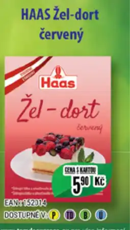 Tamda Foods HAAS Žel-dort červený nabídka