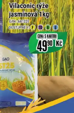 Tamda Foods Vilaconic rýže jasmínová 1kg nabídka