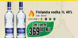 Tamda Foods Finlandia vodka 1L 40% nabídka