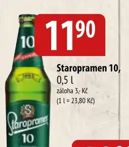 Bala Staropramen 10, 0.5 L. nabídka