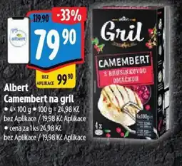 Albert Albert Camembert na gril nabídka