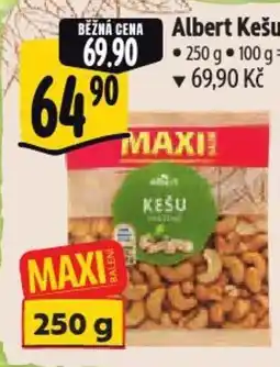Albert Albert Kešu pražené nabídka