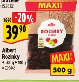 Albert Albert Rozinky nabídka