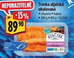 Albert Treska aljašská obalovaná nabídka