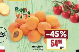 Billa Meruňky nabídka