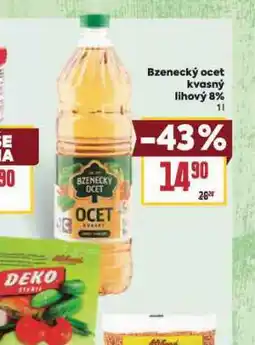 Billa Bzenecký ocet kvasný lihový 8% nabídka