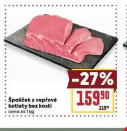 Billa Špalíček z vepřové kotlety bez kosti nabídka