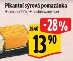 Albert Pikantní sýrová pomazánka nabídka