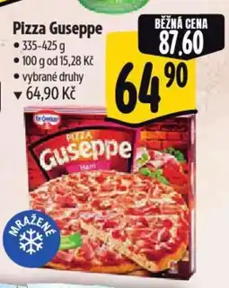 Albert Pizza Guseppe nabídka