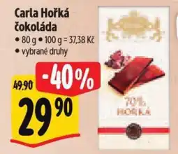 Albert Carla Hořká čokoláda nabídka