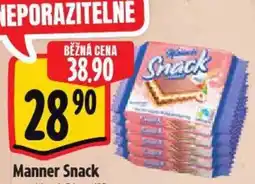 Albert Manner Snack nabídka