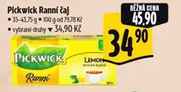 Albert Pickwick Ranní čaj nabídka