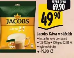 Albert Jacobs Káva v sáčcích nabídka
