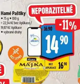 Albert Hamé Paštiky nabídka
