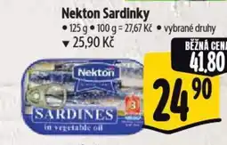 Albert Nekton Sardinky nabídka