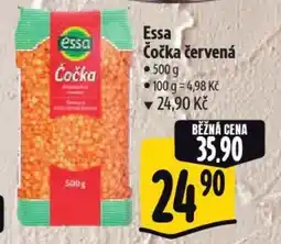 Albert Essa Čočka červená nabídka