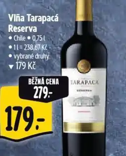 Albert Viña Tarapacá Reserva nabídka