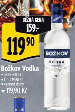 Albert Božkov Vodka nabídka