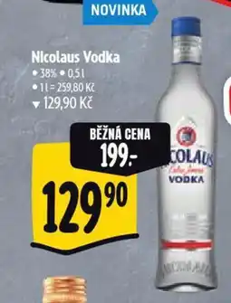Albert Nicolaus Vodka nabídka