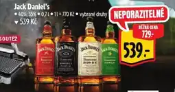Albert Jack Daniel's nabídka