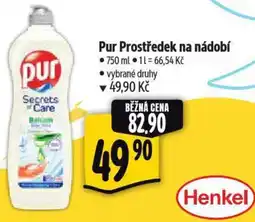 Albert Pur Prostředek na nádobí nabídka