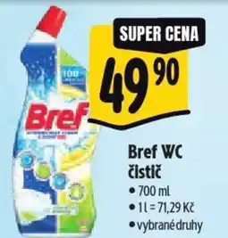 Albert Bref WC čistič nabídka