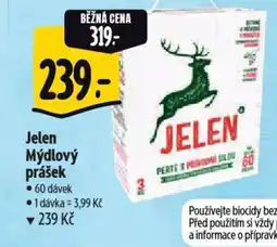 Albert Jelen Mýdlový prášek nabídka