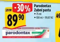 Albert Parodontax Zubní pasta nabídka