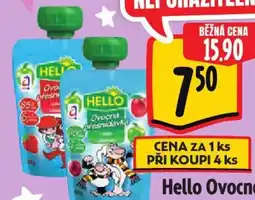 Albert Hello Ovocné pyré nabídka