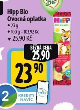 Albert Hipp Bio Ovocná oplatka nabídka