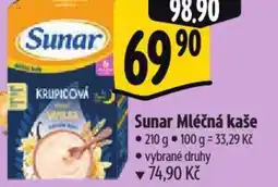Albert Sunar Mléčná kaše nabídka