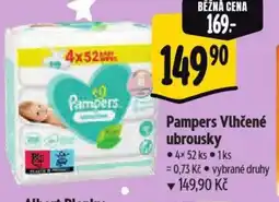 Albert Pampers Vlhčené ubrousky nabídka