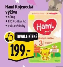Albert Hami Kojenecká výživa nabídka